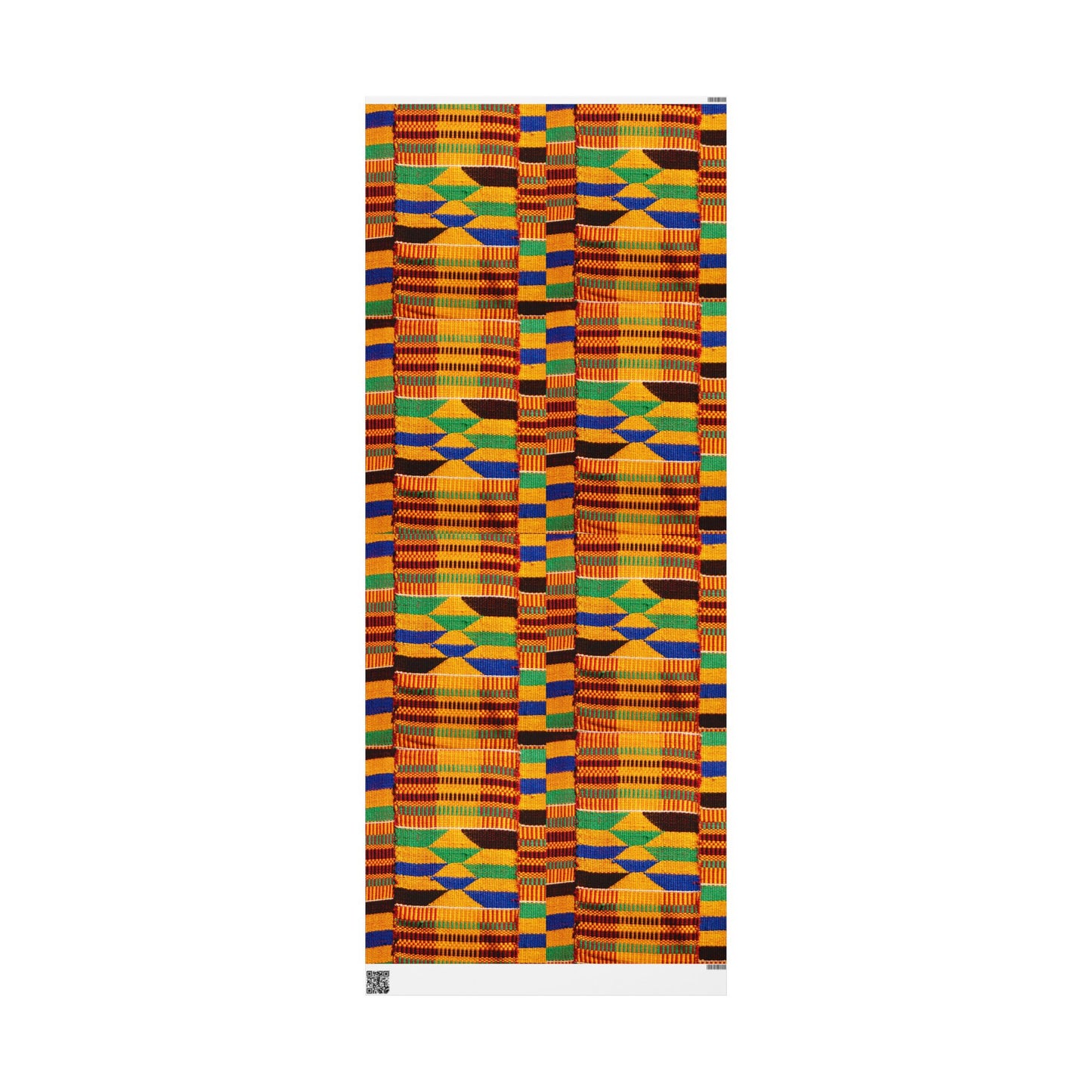 Kente Wrapping Paper, Matte or Glossy finish