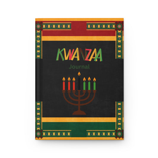 Kwanzaa Heritage Hardcover Journal, 150 Lined Pages, Matte finish