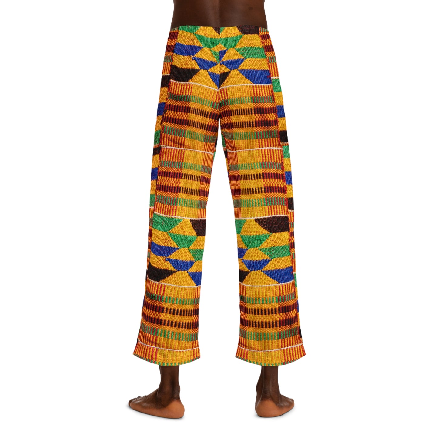 Kente Men's Pajama Pants (AOP)