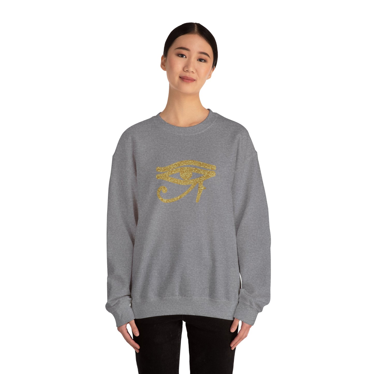 Eye of Horus - Unisex Heavy Blend™ Crewneck Sweatshirt