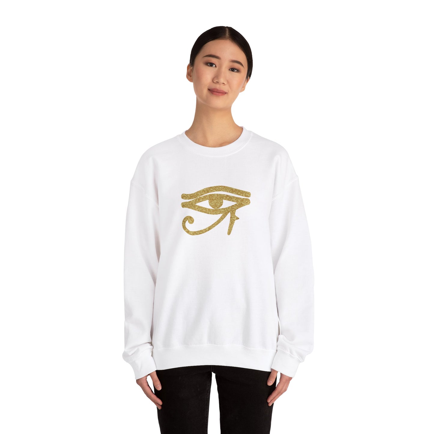 Eye of Horus - Unisex Heavy Blend™ Crewneck Sweatshirt