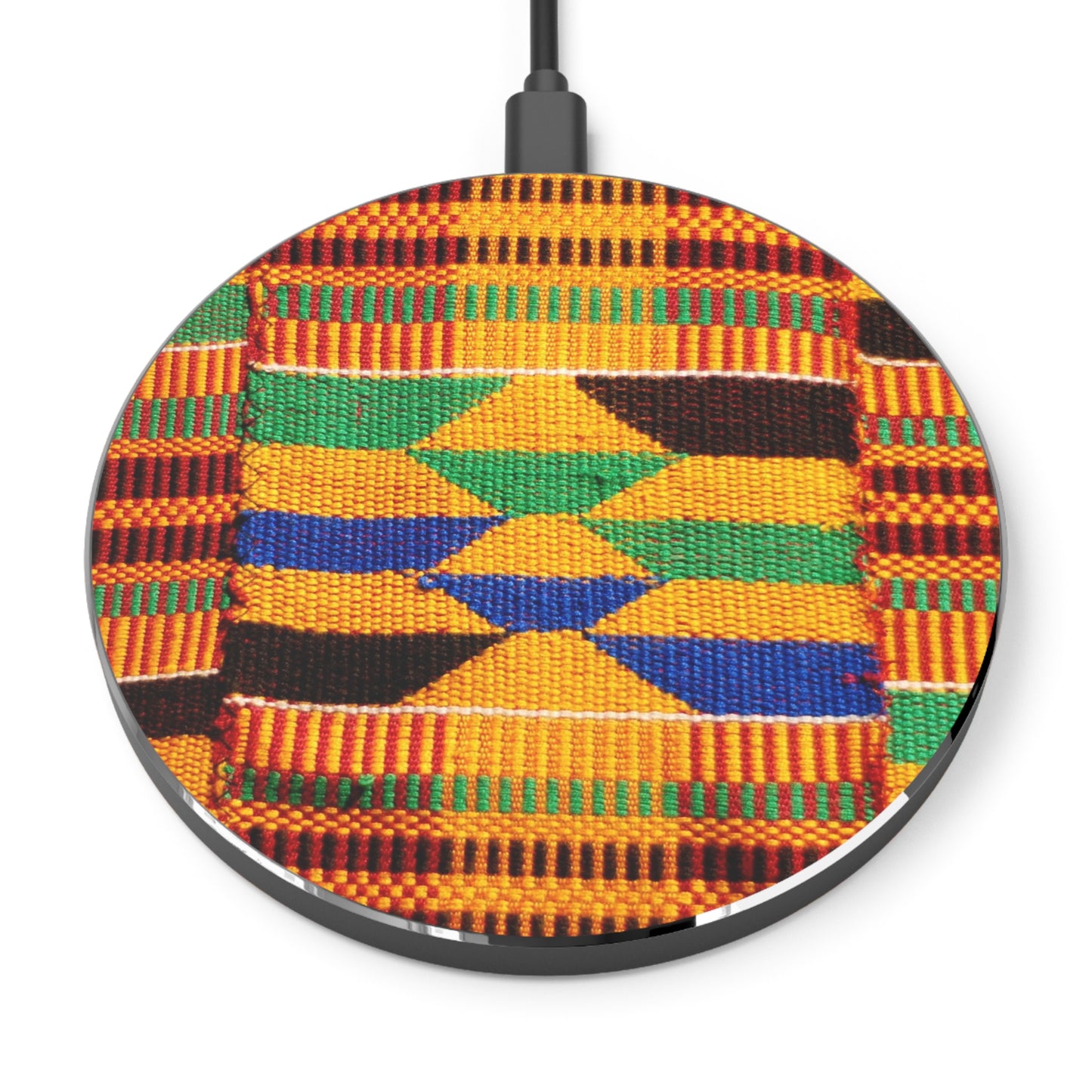 Kente Print Wireless Charger