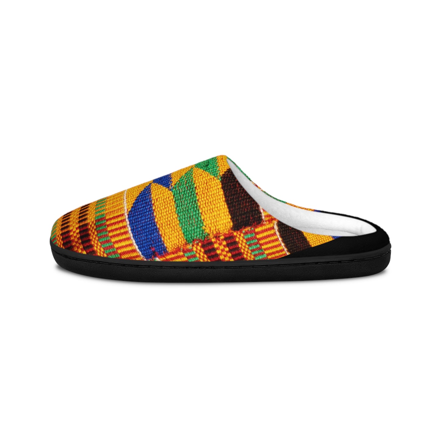 Kente Print Women's Indoor Slippers