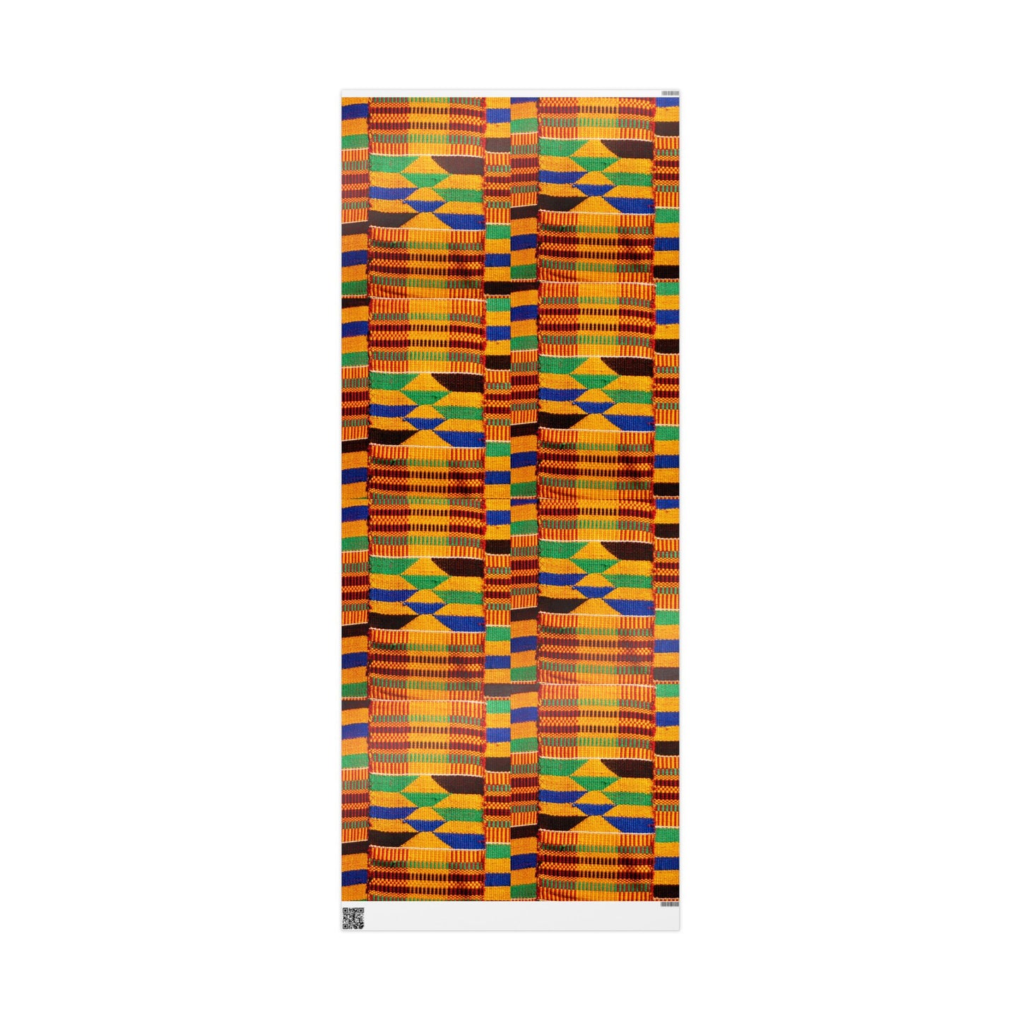 Kente Wrapping Paper, Matte or Glossy finish