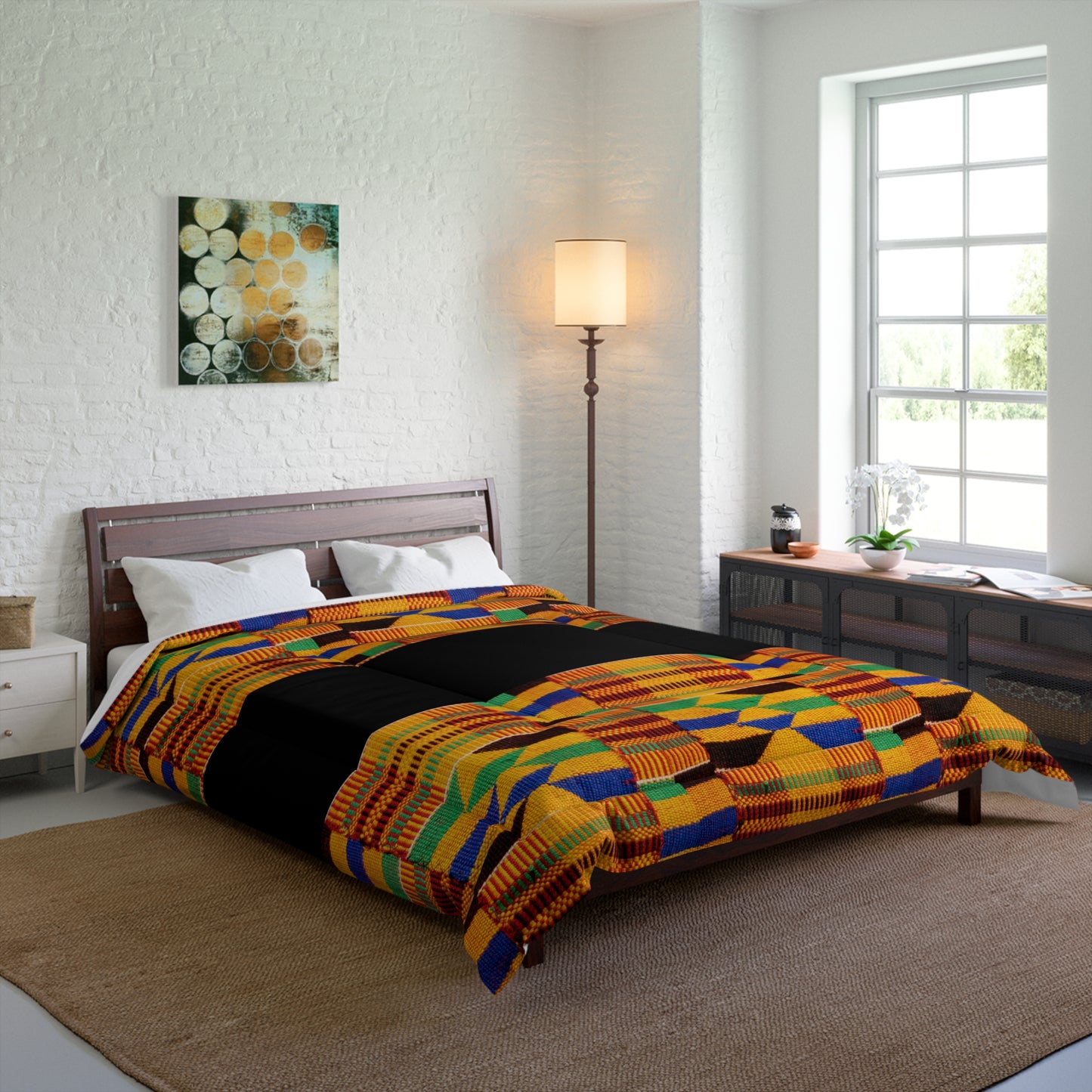 Kente Print Comforter