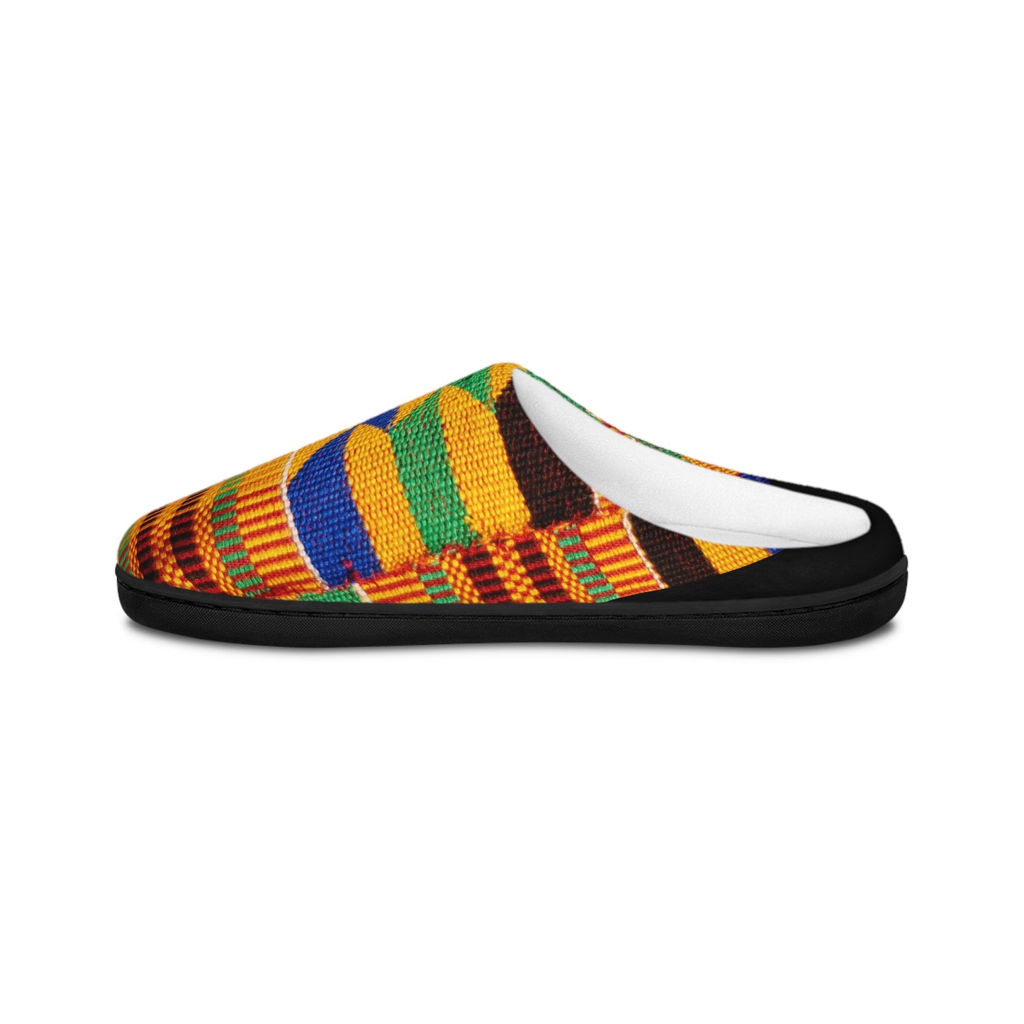 Kente Print Women's Indoor Slippers