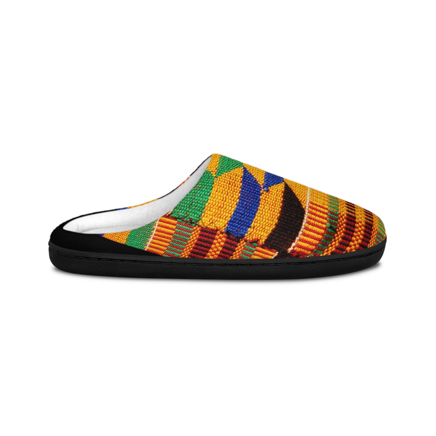 Kente Print Women's Indoor Slippers