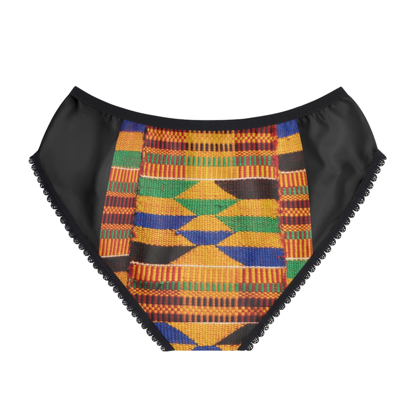 Kente Print Women's Briefs (AOP)