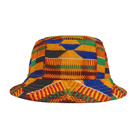 Kente Print Bucket Hat (AOP)