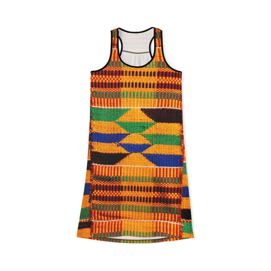 Kente Women's Racerback Dress (AOP)