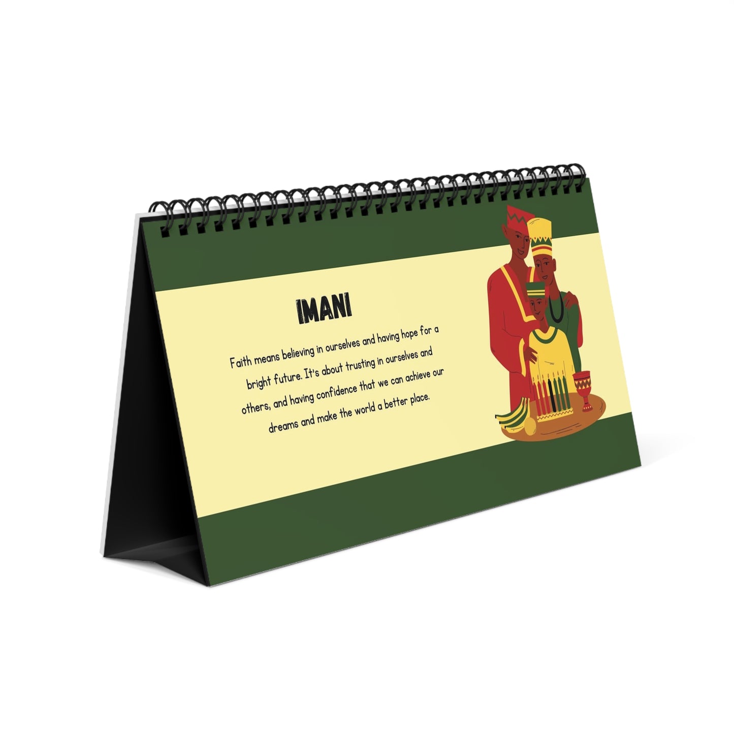 Kwanzaa Seven Principals (Spiralbound) Desktop Flipbook