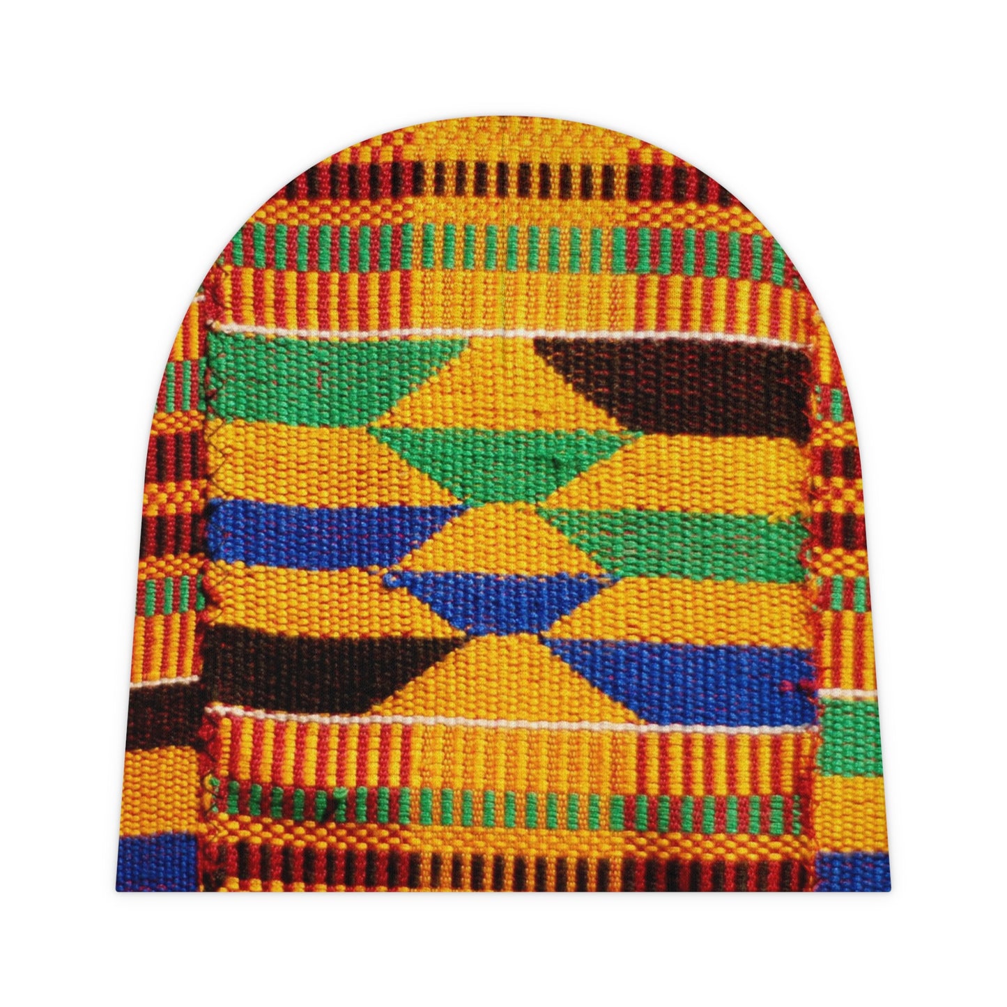 Kente Print Baby Beanie (AOP)