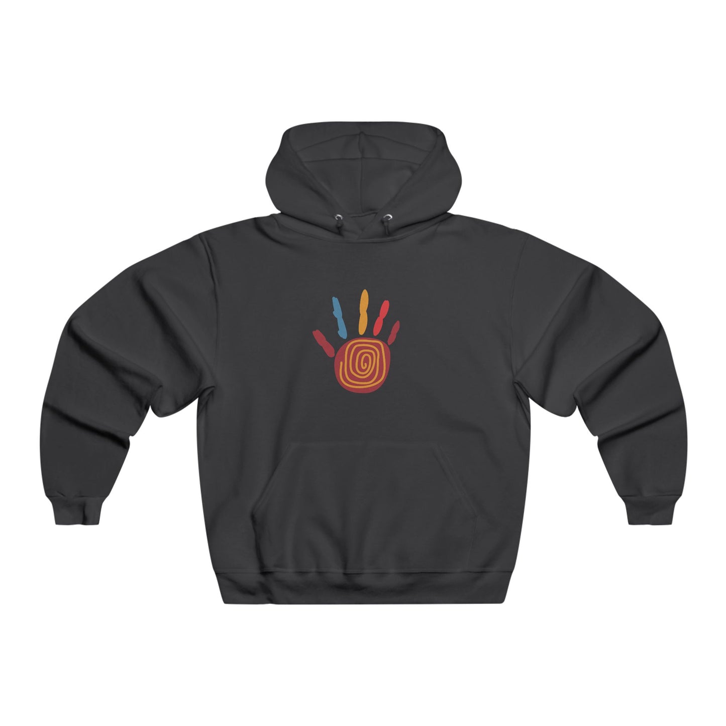 African Art hand - Men's NUBLEND® Hooded Sweatshirt