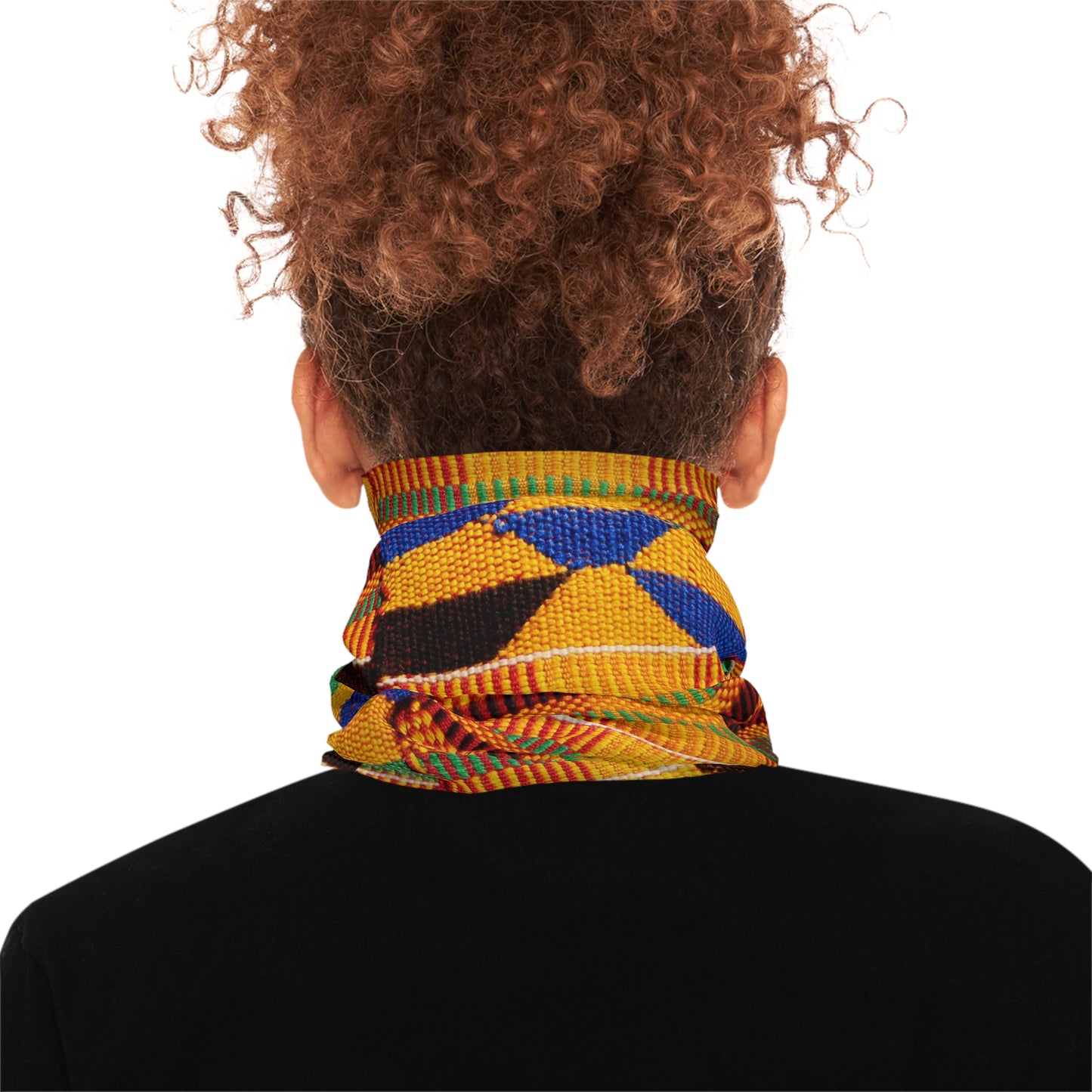 Kente Print Lightweight Neck Gaiter