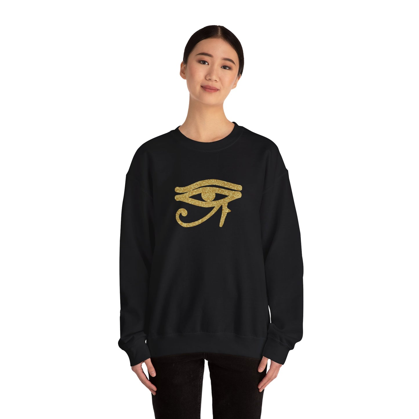 Eye of Horus - Unisex Heavy Blend™ Crewneck Sweatshirt