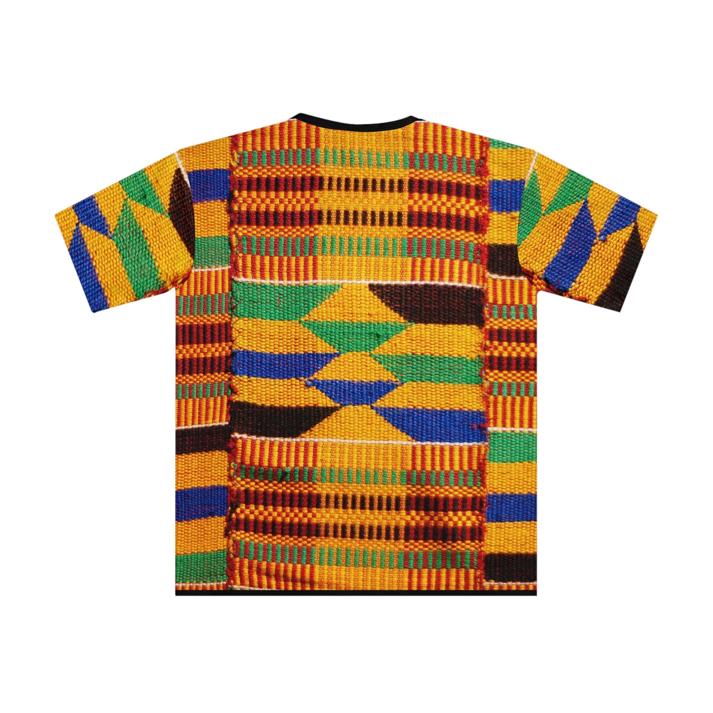 Kente Print Men's Loose T-shirt (AOP)